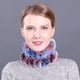 thumbnail image 2 of Bufanda de piel de conejo Nueva funda de cuello de piel de punto elástica para otoño e invierno Jersey de mujer Cuello cálido Uso dual Exención, 2 of 5