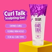 Not Your Mothers Curl Talk Frizz Control Sculpting Hair Gel, Flexible-Firm Hold, 6 fl oz