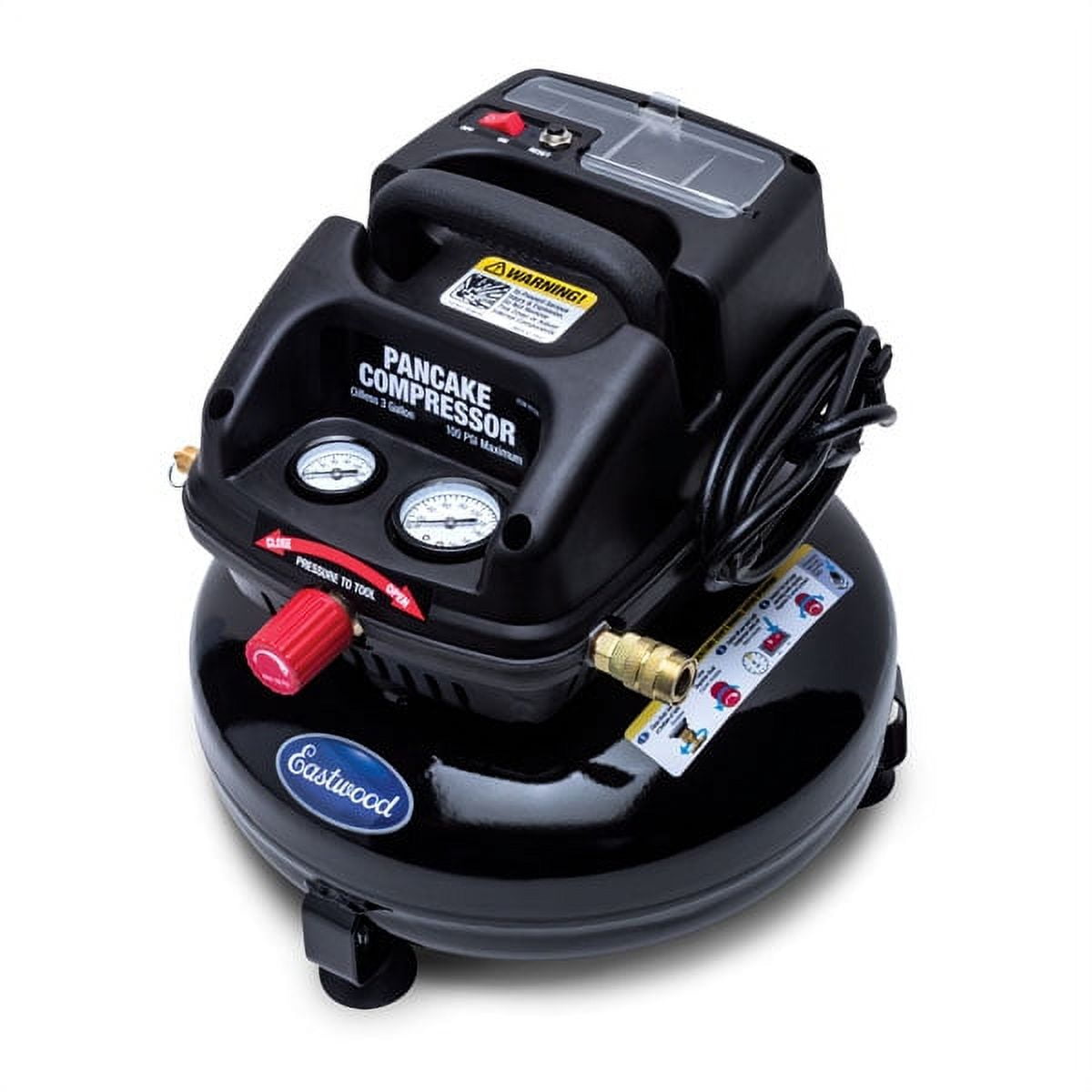 Eastwood 3 Gallon OilLess Pancake Air Compressor