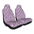 thumbnail image 2 of Yiaed Purple Butterflies Floral Print Car Seat Covers,Universal Auto Seats Protector Fits for Car,SUV Sedan,Truck,Automotive Seat Covers & Accessories-1, 2 of 9