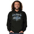thumbnail image 5 of Courage From Above Religious Jesus Hoodie Sweatshirt Women Men Brisco Brands S, 5 of 6