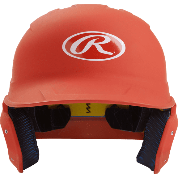Rawlings Mach Matte Batting Helmet BURNT ORANGE JUNIOR