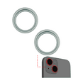 thumbnail image 4 of Replacement Back Camera Bezel Ring Only Compatible For iPhone 15 / 15 Plus (Green) (2 Piece Set), 4 of 4