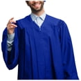 thumbnail image 2 of Conairie Adult Unisex Graduation Cap and Gown with Tassel Set for High School and University Blue 45, 2 of 5