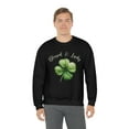 thumbnail image 3 of Four Leaf Clover St Patricks Day Women's Sweatshirt Irish Shirt, 3 of 4