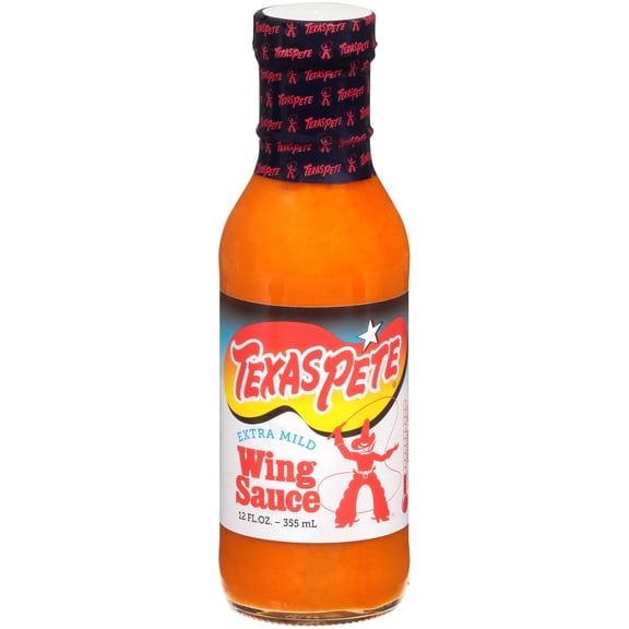 Texas Pete Wing Sauce Extra Mild Gluten-Free 12 fl oz