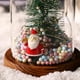 thumbnail image 5 of ER PVC Árbol de Navidad Resina Papá Noel Cubierta de Vidrio Lámpara LED Adornos de Regalo de Navidad, 11.5 * 11.5 * 21.5 CM oso de fresa Electrónica, 5 of 5