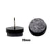 thumbnail image 5 of Inteprter 36X almohadilla deslizante para clavos, almohadilla para muebles, deslizamiento de fieltro, Accesorios para el hogar, alfombrillas de Decoración del hogar Negro 28mm, 5 of 6