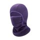 thumbnail image 5 of Pasamontañas para niños, capucha, máscara de esquí, suave, resistente al viento, cálido, térmico, gorro de invierno, cara completa Morado oscuro, 5 of 9