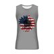 thumbnail image 3 of Tanques para Hombre para el Verano Solto Chaleco Impresión Deportivo Cuello Redondo, Casual, 3 of 3