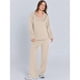 thumbnail image 5 of Conjuntos de Dos Piezas para Mujer, Moda de Otoño 2025, Pantalones Anchos, Conjunto de Estar por Casa, para Viajes y Vacaciones. Caqui Superficial M, 5 of 8