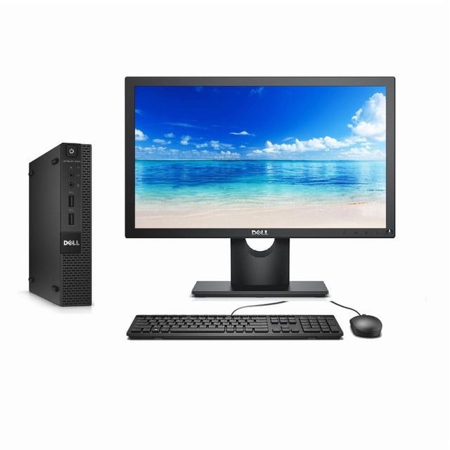 PC Dell OptiPlex 3020, MINI, Core i3-4a, 16GB RAM, 500GB HDD, Monitor 19", REACONDICIONADO