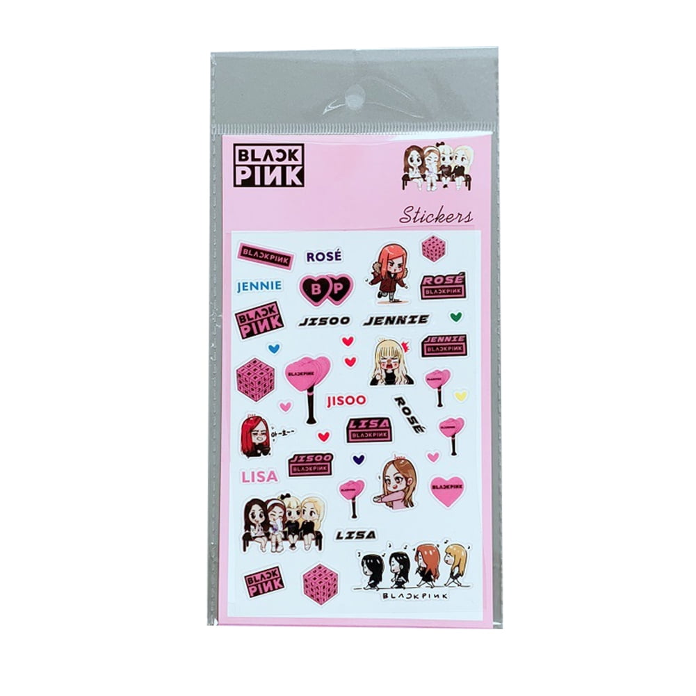 sijiali kpop bts blackpink twice pvc diy scrapbook album decorative stickers decals walmart com