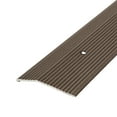 thumbnail image 2 of M-D Building Products 43365 2 In. X 36 In. Forest Brown Aluminum Carpet Trim w/ Screw Nails, 2 of 7