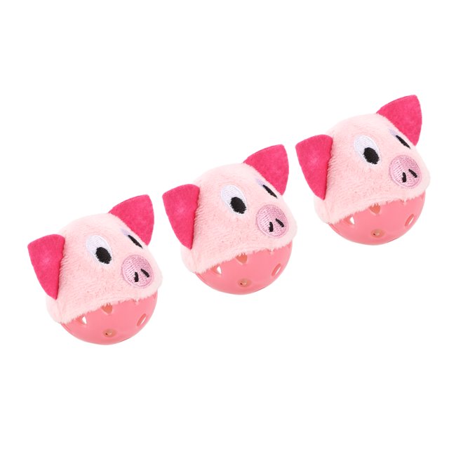 Cat Bell Ball Set,3PCS Cat Bell Ball Cat Ball Toys Plastic Cat Bell Best in Class