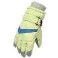 thumbnail image 2 of Guantes de esquí para niños, resistentes al frío, cálidos y para ciclismo, con palma completa de cuero Lukou, resistentes al frío y al viento, para ciclismo, con forro polar grueso, 2 of 6