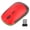 Red, variant on YAHHU Ultra Thin 2.4G 1200DPI USB Wireless Mouse Ergonomic Optical Positioning Mouse for Laptop Black (4.02 inches / 10.2 cm)