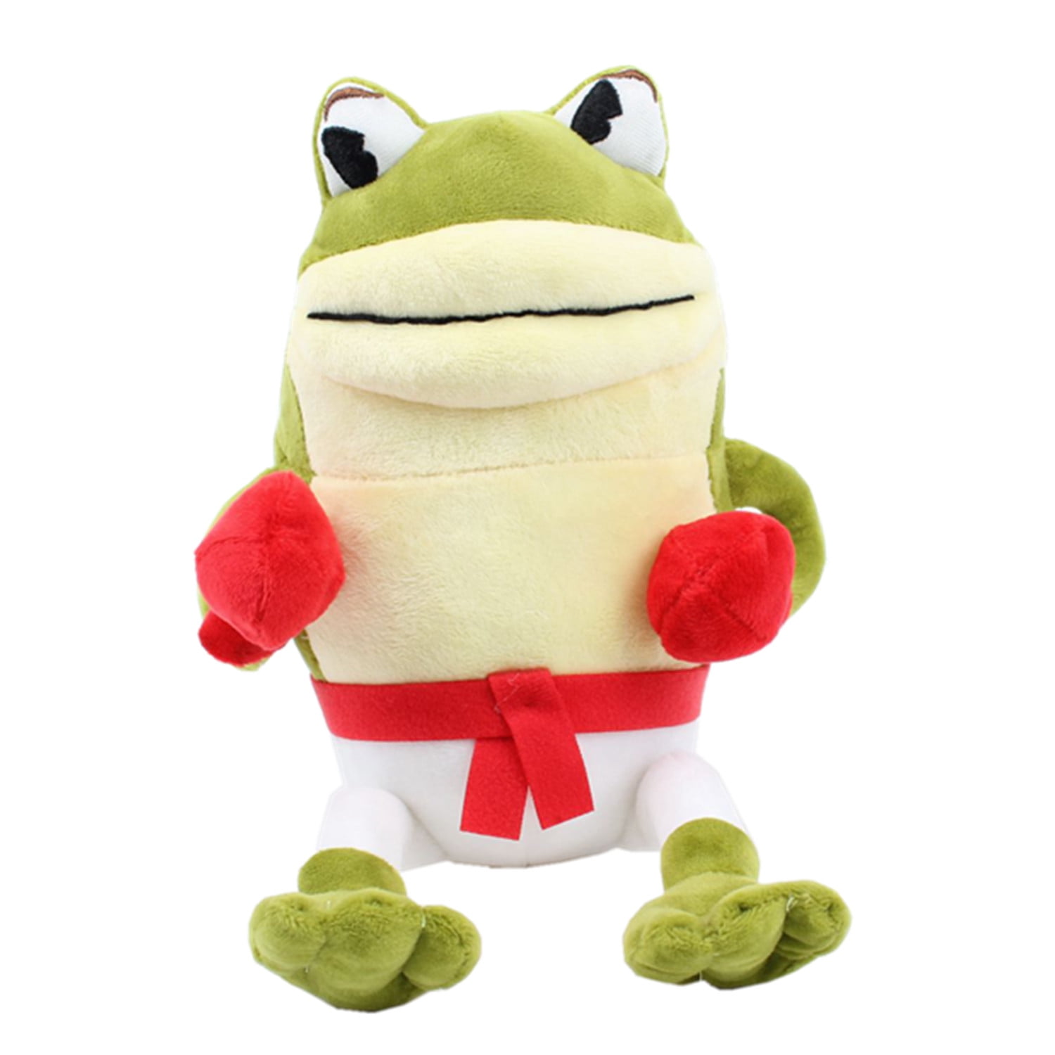uiuoutoy Cuphead & Mugman Ribby and Croaks Plush Toys The Frog Stuffed Doll Figure 2pcs