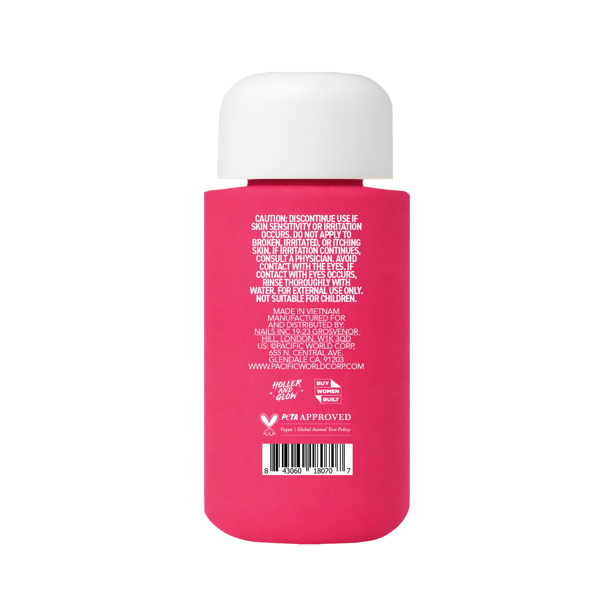 Holler Bondi Blush Pink Dragon Fruit Scented Cleansing Shower Oil, 3.38 fl oz