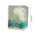 thumbnail image 3 of SLYNSHome Rose Bear Valentines Day Gifts Green Artificial Rose Flower Bear with Lights for Wedding,Mothers Day and Anniversary,Including Transparent Gift Box, 3 of 7
