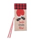 thumbnail image 1 of Adornos navideños, regalos navideños, botella de vino para personas mayores, bolsa para botellas de champán a cuadros y saco de vino., 1 of 4