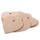 thumbnail image 1 of Juego de 100 recortes de madera natural para manualidades, cumpleaños, decoración del hogar 10 piezas 120 mm, 1 of 9