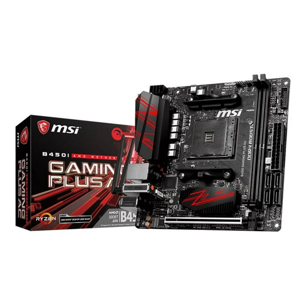MSI B450I GAMING PLUS AC - Motherboard - mini ITX - Socket AM4