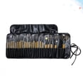 thumbnail image 1 of CTIRCHIU 24pcs Bamboo Makeup Brushes Long Handle Assorted Color for Women with Cosmetic Application, 1 of 7