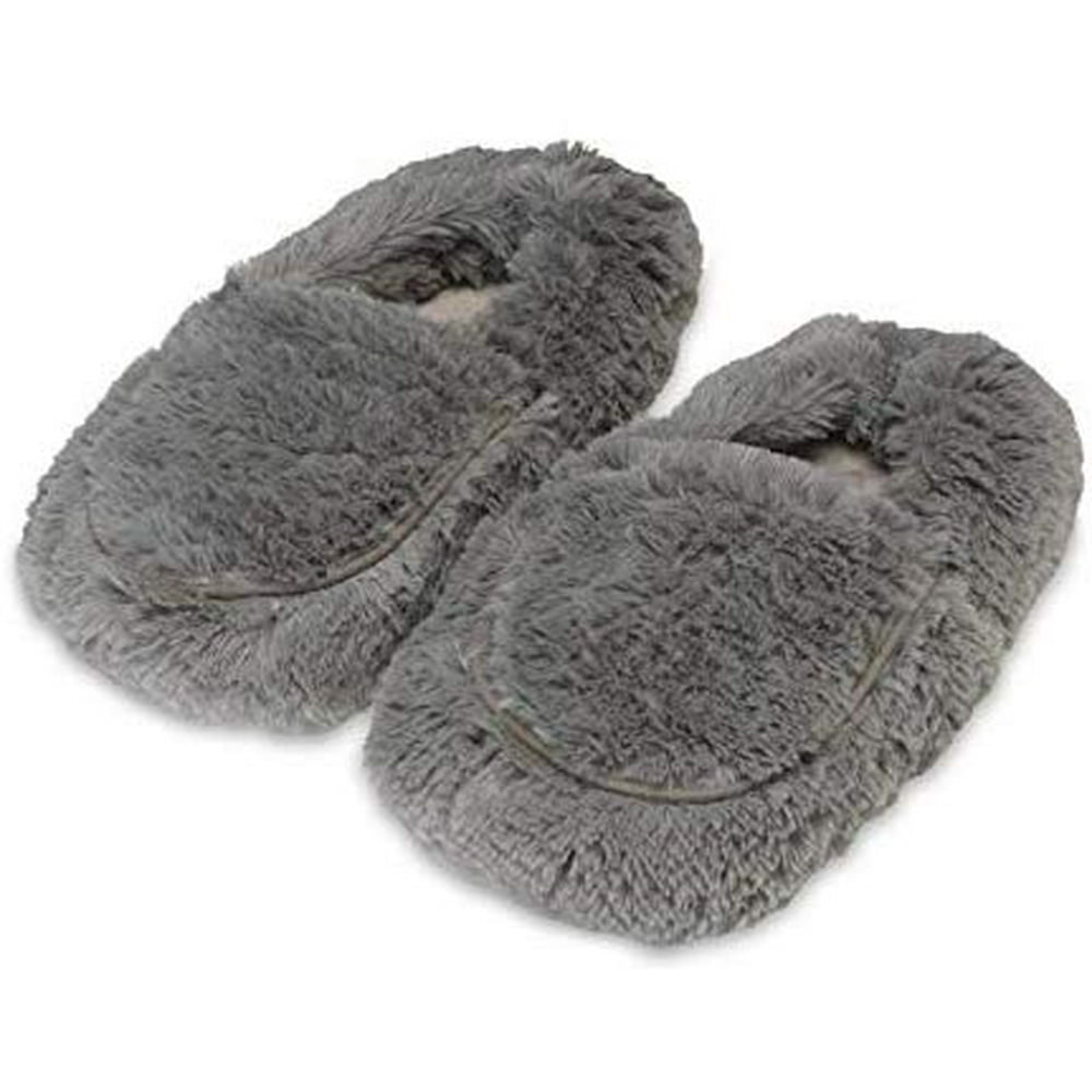 Gray Warmies Slippers