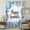 Ivory, variant on Summer Ocean Sheer Curtains 108" Extra Long for Living Room, Blue Coastal Starfish Seashell Conch Plaid Light Filtering Privacy Drapes, Semi Sheer Window Treatment for Floor to Ceiling Window