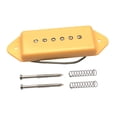 thumbnail image 2 of Xuanheng Single Coil Pickup Musical Instrument Accessory Easy to Install Retro Design Yellow Bridge, 2 of 8