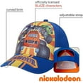 thumbnail image 4 of Nickelodeon Boys Blaze & The Monster Machines 2 Pack Cotton Baseball Cap (Ages 2-4), 4 of 7