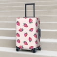thumbnail image 6 of Disketp Hand Drawn Strawberry Elastic Travel Luggage Cover Travel Suitcase Protective Cover For Trunk Case Apply To 18''-32'' Suitcase Cover-Large, 6 of 7