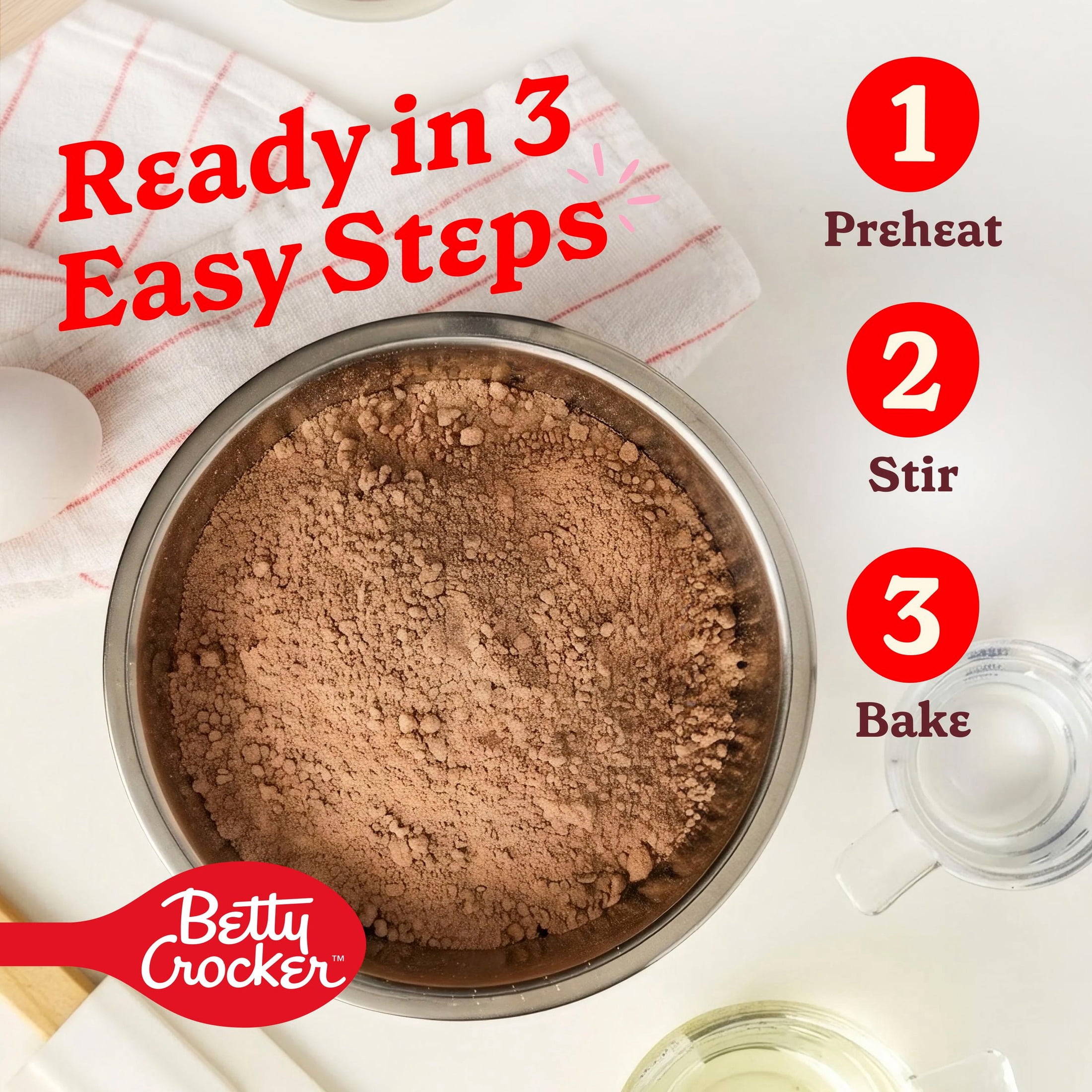 (4 pack) Betty Crocker Supreme Salted Caramel Brownie Mix, 18.4 oz