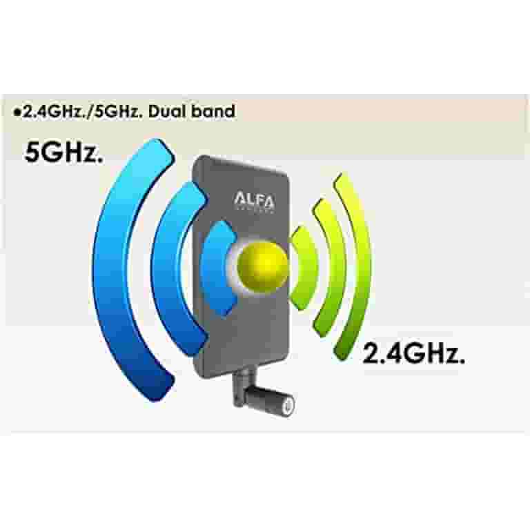 Antenna Alfa APA-M25 Per Interni - Dual Band 2.4/5 GHz Con Guadagno 8/10 DBi - Foto 7