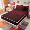 thumbnail image 2 of Erosebridal Geometric Line Zipper Queen Comforter Set with Fitted Sheet and 2 Pillowcases,Modern Abstract Lines Zipper Bedding Set,Black Reversible,4 Pieces, 2 of 7