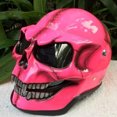 thumbnail image 2 of Casco de esqueleto de Halloween, espeluznante casco de Halloween con mandíbula móvil, accesorios de disfraz para fiesta de Halloween, carnaval, 2 of 4