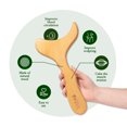 thumbnail image 4 of TADA Natural Beauty Wood Gua Sha Shoulder Massager Legs, Neck, Arms, Lower Back, 4 of 10