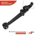 thumbnail image 6 of A-Premium 4Pcs Front Lower Control Arm and Ball Joint Assembly Compatible with Honda Accord 1994-1997 Odyssey 1995-1998 Isuzu Oasis 1996-1999 Acura CL 1997-1999 Replace# 51355SV7A00, 51365SV7A00, 6 of 8
