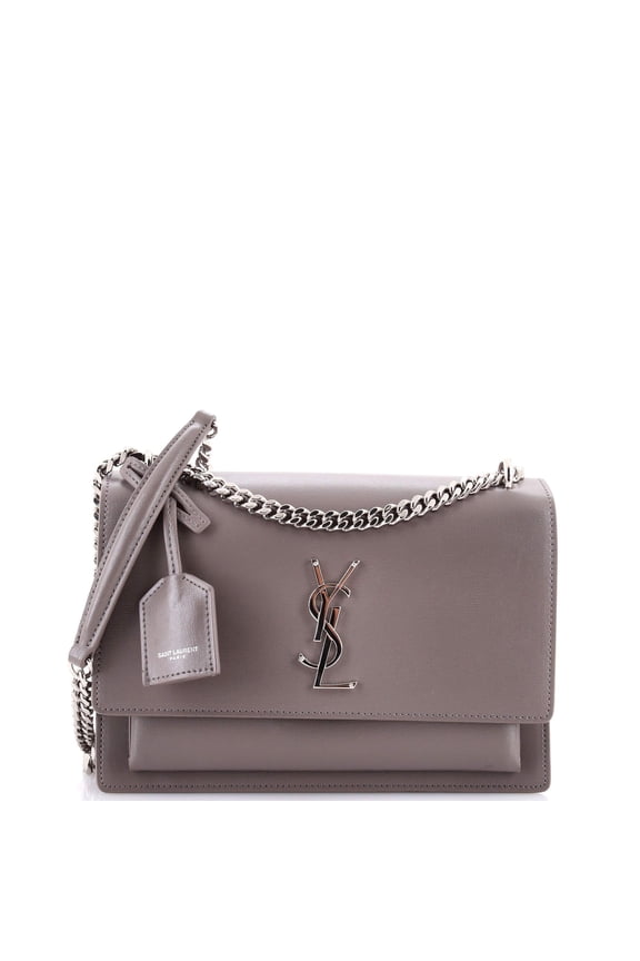 Pre-Owned Sunset Crossbody Bag Leather Medium By Rebag