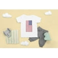thumbnail image 5 of Old Glory Toddler 4th of July American Flag Distressed Short Sleeve Graphic T Shirt, 5 of 6