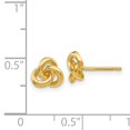 thumbnail image 2 of Beautiful 14k Trinity Knot Earrings, 2 of 2