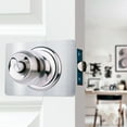 thumbnail image 4 of ETHZZLE 8Pcs Round Door Reinforcement Plates Silver for DIY Lock Installation Projects, 4 of 8