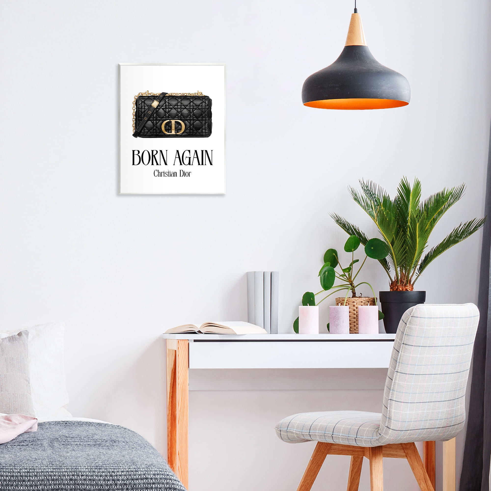 Stupell Industries Born Again Christian Bag Wall Plaque Art, design by Ziwei Li