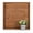 Brown, variant on Hanobe Square Extra Large Ottoman Tray: 22" Decorative Wooden Serving Trays for Couch Ottoman Coffee Topper with Handles for Living Room（Whitewashed）