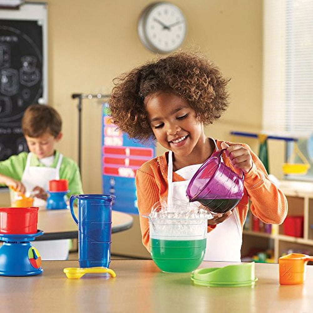 Learning Resources Mix And Measure Activity Set, STEM Kits Preschool Toys Boys Girls Ages 4 5 6+