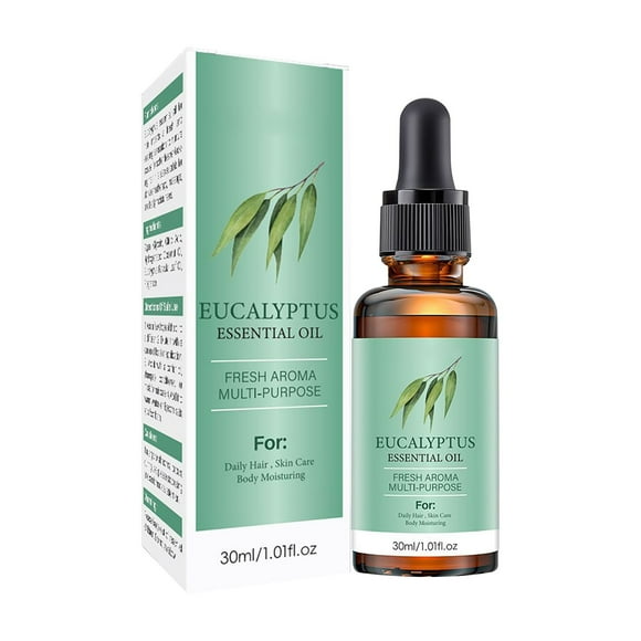 Clearance!Weaklki Tea Tree Oil for Skin,Essential Oils for Diffusers for Home,Handcraft Blends Eucalyptus Essential Oil - 100% Pure and Natural - Grade Essential Oil for Diffuser 30ML