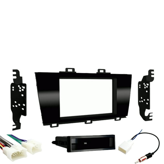 Fits Subaru XV Crosstrek 2013-2015 Single DIN Stereo Harness Radio Install Kit