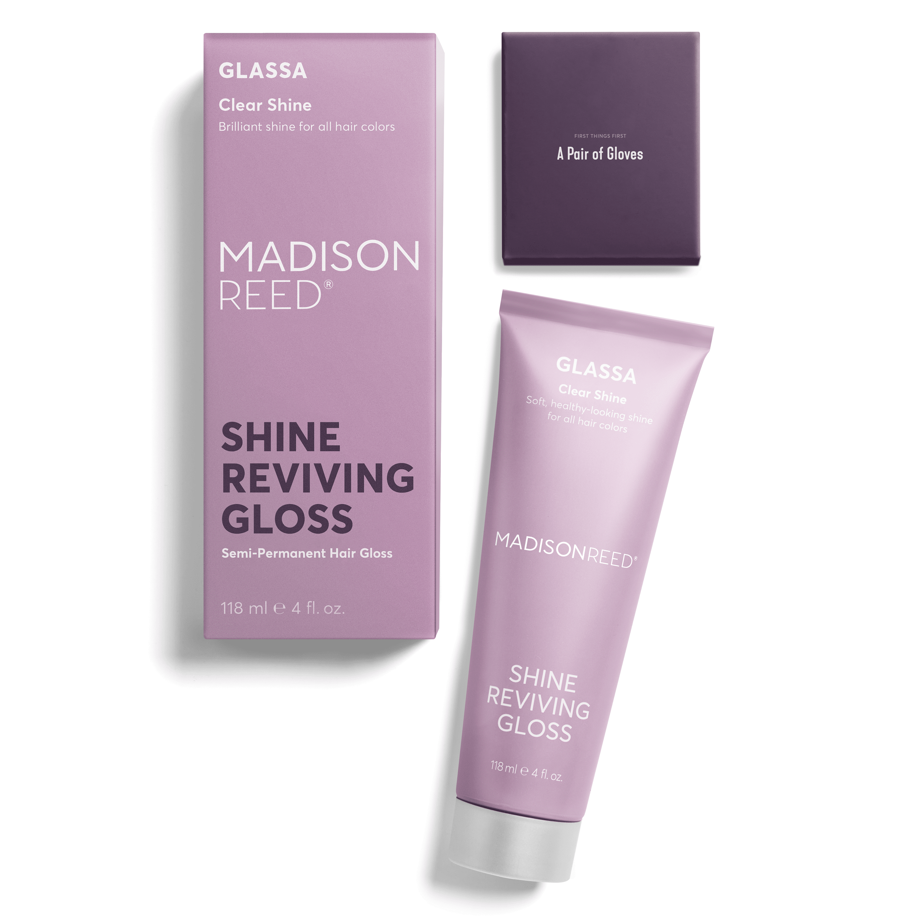 Madison Reed Color Reviving Gloss, Clear Shine Hair Gloss, Glassa (Clear), 4 fl oz