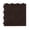 Brown, variant on GroundSmart 16" x 16" x 5/8" Gray SmartLoc Herringbone Floor Tile Rubber Patio Paver, 9 Pack